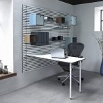 moderne minimalistisk nordisk indretning wallume kontor indretning